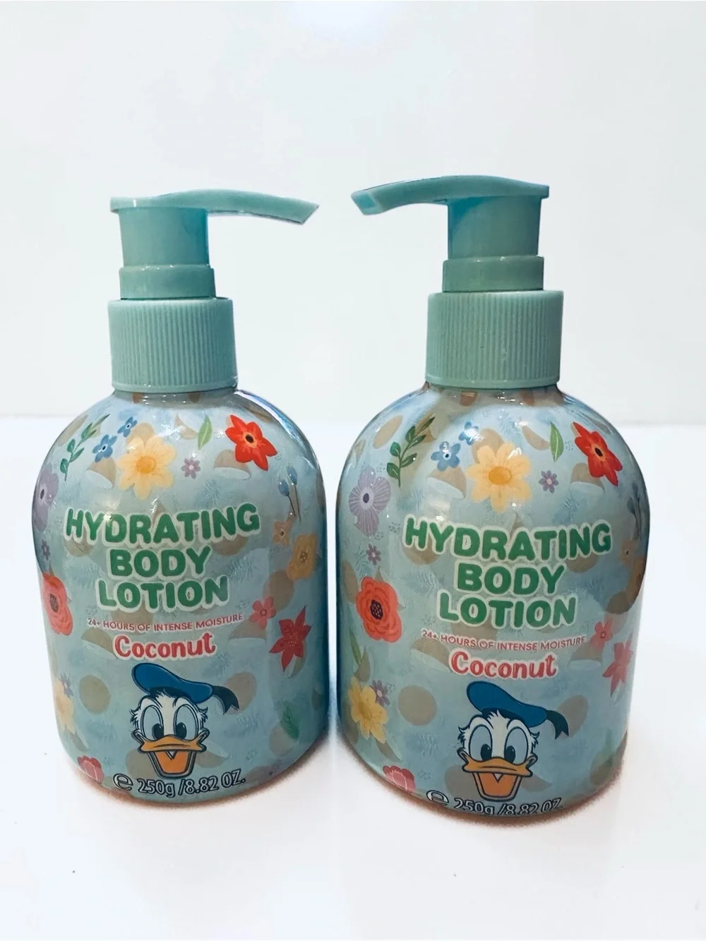 Donald Duck Coconut Hydrating Body Lotion Set of 2